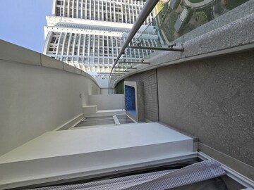 Balcony in 4 BHK Apartment at Krrish Provence Estate, Gurgaon Faridabad Road – for Rent