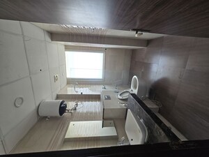 Bathroom in 4 BHK Apartment at Krrish Provence Estate, Gurgaon Faridabad Road – for Rent