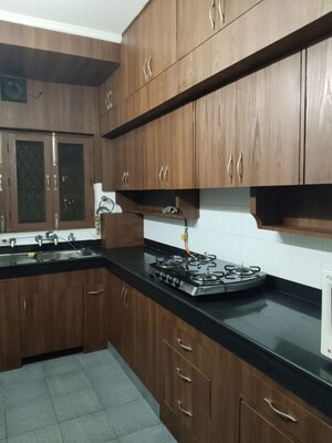 Kitchen in 4 BHK Apartment at Sarita Vihar – for Sale