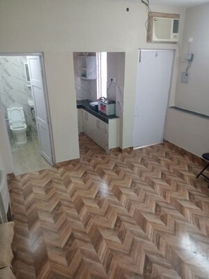 Bathroom in 2 BHK Builder Floor at Sheikh Sarai Phase 2 – for Rent