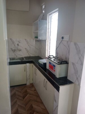 Kitchen in 2 BHK Builder Floor at Sheikh Sarai Phase 2 – for Rent