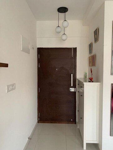 Bathroom in 2 BHK Apartment at Godrej Aqua, International Airport Road – for Rent