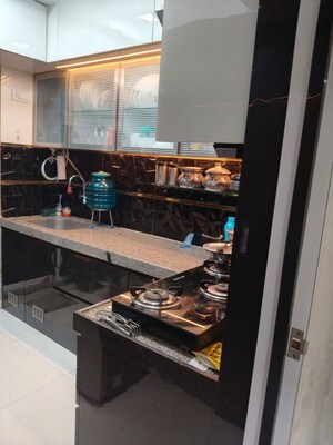 Kitchen in 2 BHK Apartment at Dosti Imperia Phase I, Ghodbunder Road – for Rent
