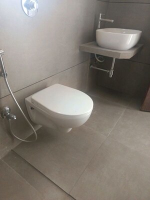 Bathroom in 1 BHK Apartment at Kanchan Osian One and Only, Koregaon Park – for Rent