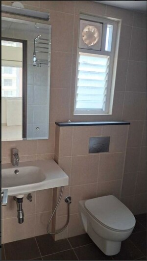 Bathroom in 2 BHK Apartment at Adarsh Greens, Kogilu – for Rent