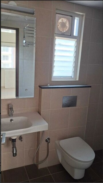 Bathroom in 2 BHK Apartment at Adarsh Greens, Kogilu – for Rent