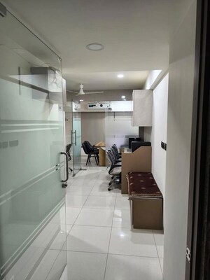 Kitchen in  Office Space at Shyamal – for Rent