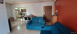 Living Room in 2 BHK Apartment at Bramha Suncity, Wadgaon Sheri – for Rent