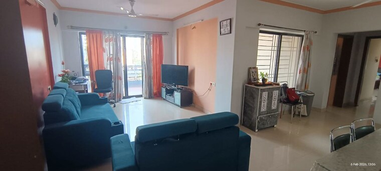 Living Room, bramha-suncity 2 Bedroom 1086 Sq.Ft. Apartment In Wadgaon Sheri Pune 10057103