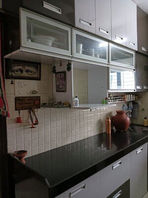 Kitchen in 1 BHK Apartment at Sethia Sea View, Goregaon West – for Rent