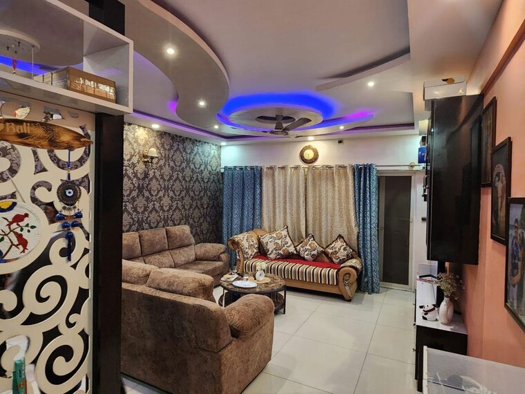 Living Room, unicca-emporis 2 Bedroom 1500 Sq.Ft. Apartment In Varthur Bangalore 10057108