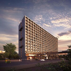  Office Space – Exterior View View at Shyamal - for Rent