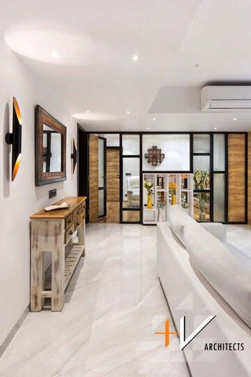 Living Room in 3 BHK Apartment at Lokhandwala Green Acres, Andheri West – for Rent