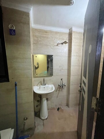 Bathroom in 2 BHK Builder Floor at Hargobind Enclave – for Rent