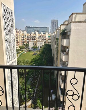 Balcony in 3 BHK Apartment at Emaar Emerald Floors Premier, Sector 65 – for Rent