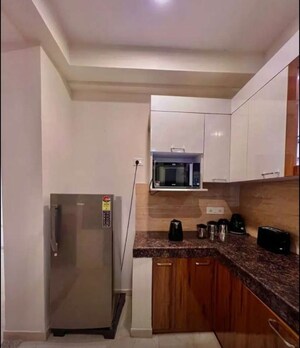 Kitchen in 3 BHK Apartment at Hazratganj – for Rent