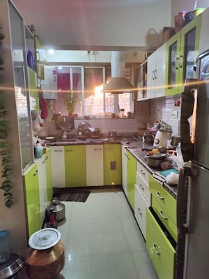 Kitchen in 2 BHK Apartment at Gera Park View, Kharadi – for Sale