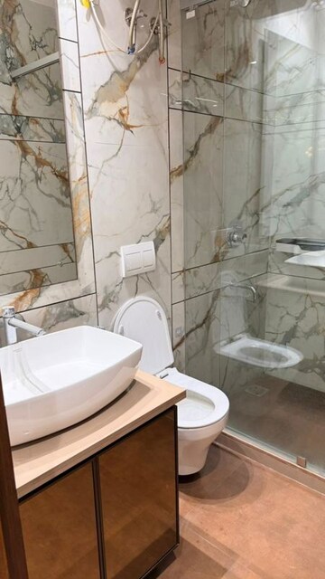 Bathroom in 3 BHK Apartment at Pioneer Park Presidia, Sector 62 – for Sale