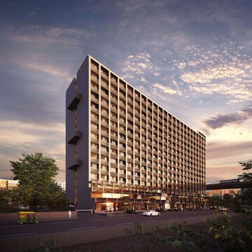  Office Space – Exterior View View at Shyamal - for Rent