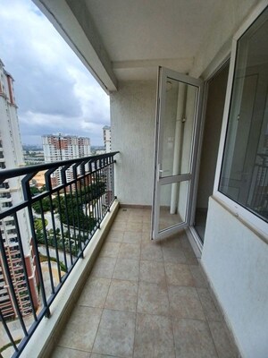 Balcony in 3.5 BHK Apartment at Prestige Lakeside Habitat, Varthur – for Rent