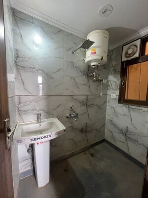 Bathroom in 2 BHK Builder Floor at Rajpur Khurd Extension – for Rent