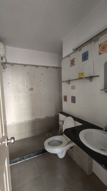 Bathroom in 2 BHK Apartment at Konark Splendour, Kalyani Nagar – for Rent