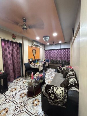 Living Room in 2 BHK Apartment at Ghanshyam Complex, Dombivli West – for Sale