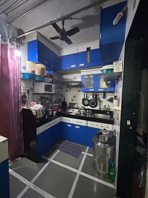 Kitchen in 2 BHK Apartment at Ghanshyam Complex, Dombivli West – for Sale