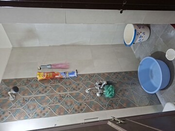 Bathroom in 1 BHK Builder Floor at Wadekar Residency, Mundhwa – for Rent