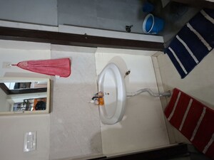 Bathroom in 1 BHK Builder Floor at Wadekar Residency, Mundhwa – for Rent