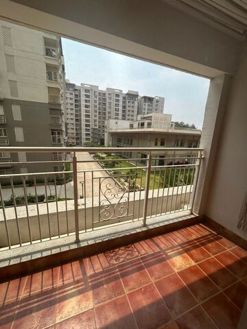 Balcony in 2 BHK Apartment at Prestige Green Moor, Jayanagar – for Rent