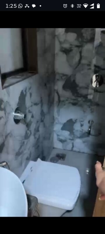 Bathroom in 2 BHK Apartment at Raghav Amara, Kurla – for Rent