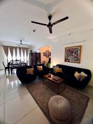 Living Room in 3 BHK Apartment at Prestige Falcon City, Konanakunte – for Sale