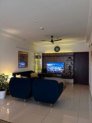 Living Room in 3 BHK Apartment at Prestige Falcon City, Konanakunte – for Sale