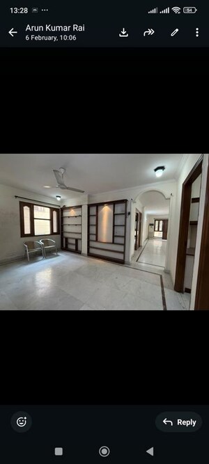 Building Lobby in 3.5 BHK Builder Floor at Navjeevan Vihar – for Sale