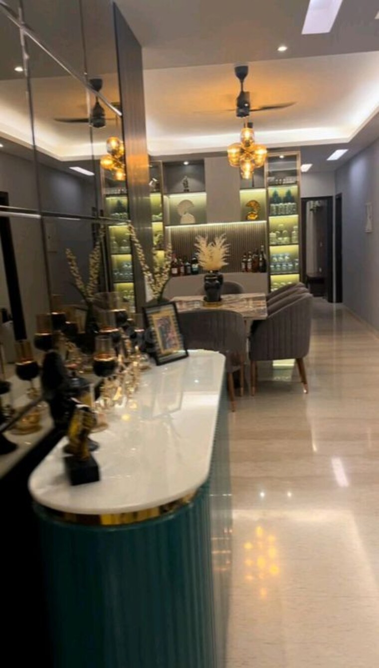 Living Room, prateek-wisteria 3 Bedroom 1385 Sq.Ft. Apartment In Sector 77 Noida 10057388