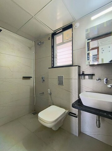 Bathroom in 3 BHK Apartment at Pristine Allure, Kharadi – for Rent