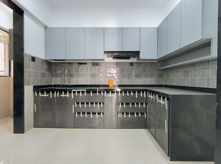 Kitchen, pristine-allure 3 Bedroom 1100 Sq.Ft. Apartment In Kharadi Pune 10057390
