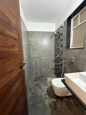 Bathroom in 3 BHK Apartment at Suhas Suman Kunj, Baner – for Rent