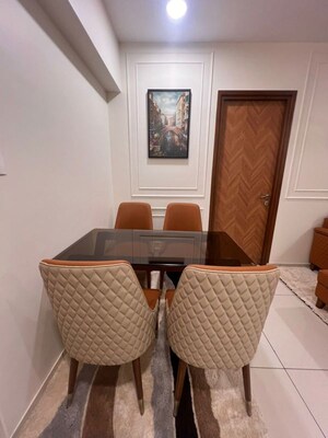 Master Bedroom in 2 BHK Apartment at Chandak 34 Park Estate, Goregaon West – for Rent