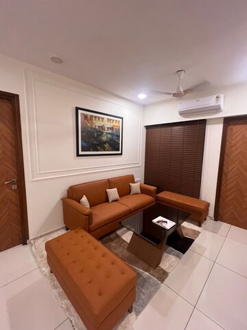 Living Room in 2 BHK Apartment at Chandak 34 Park Estate, Goregaon West – for Rent