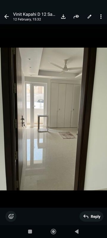 Building Lobby in 4 BHK Builder Floor at Saket – for Rent