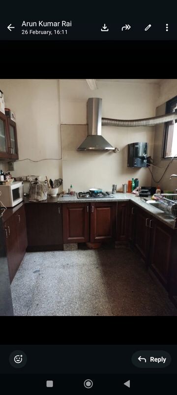 Kitchen in 4 BHK Builder Floor at Saket – for Rent