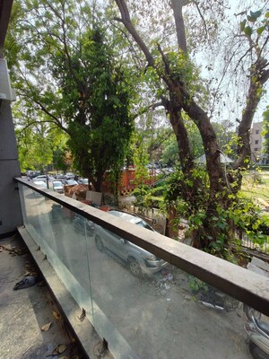 Balcony in 4 BHK Builder Floor at Lajpat Nagar ii – for Sale