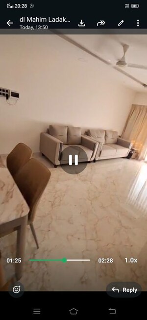 2 BHK Apartment For Rent in Svarna Rosemary, Mahim West