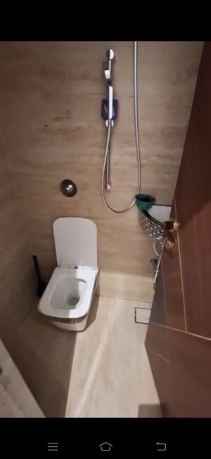 Bathroom in 2 BHK Apartment at Svarna Rosemary, Mahim West – for Rent