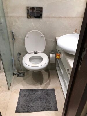 Bathroom in Studio Apartment at Shastri Hall, Grant Road – for Sale