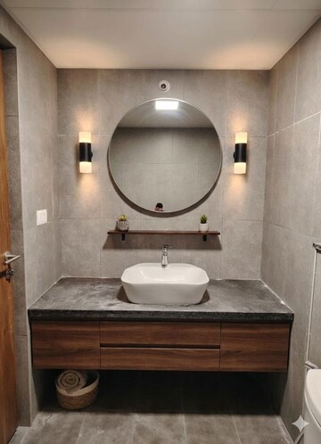 Bathroom in 2 BHK Apartment at Century Ethos, Hebbal – for Rent