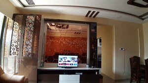 Living Room in 2 BHK Apartment at Shree Krishna Paradise, Kharghar – for Rent