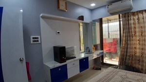 Bedroom in 2 BHK Apartment at Shree Krishna Paradise, Kharghar – for Rent